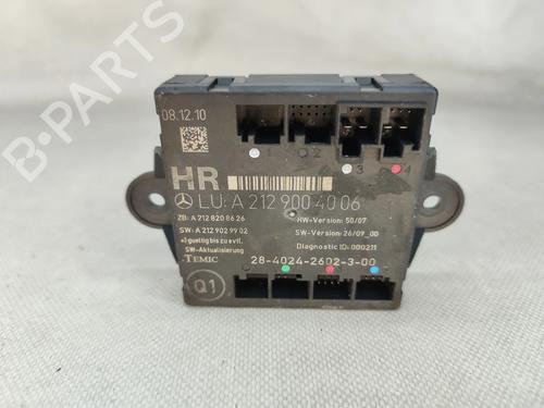 Used Electronic module Electronic module MERCEDES-BENZ E-CLASS T-Model (S212) E 200 CDI / BlueTEC (212.205, 212.206) (136 hp) 31269317 31269317
