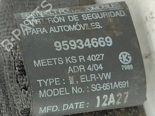 Rear right seatbelt CHEVROLET CAPTIVA (C100, C140) 2.2 D 4WD | BP32084012I28 - Image 3