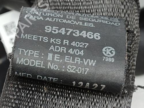 Front right seatbelt CHEVROLET CAPTIVA (C100, C140) 2.2 D 4WD | BP32084015I25 - Image 5