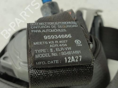 Rear left seatbelt CHEVROLET CAPTIVA (C100, C140) 2.2 D 4WD | BP32084011I29 - Image 3