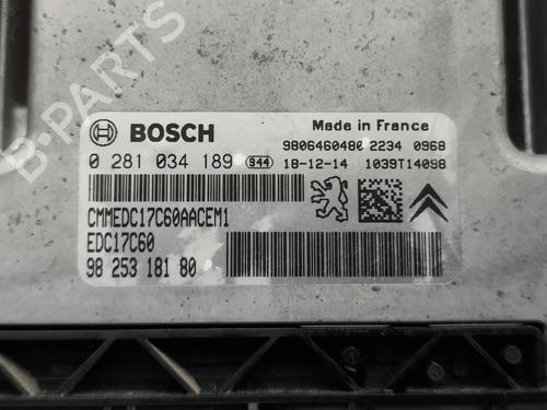 Engine control unit (ECU) CITROËN BERLINGO (ER_, EC_) 1.6 BlueHDi 100 | BP33040920M57  - Image 9