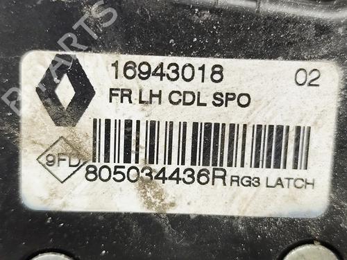Front left lock RENAULT MEGANE IV Hatchback (B9A/M/N_) 1.5 dCi 110 (B9A3) | BP33174330C98 - Image 8