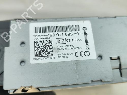Radio CITROËN C4 II (NC_) 1.6 HDi 90 | BP33320492E6 - Image 5