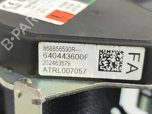 Front left seatbelt RENAULT CLIO V (B7_) 1.0 TCe 100 (B7MT) | BP33410764I26  - Image 6