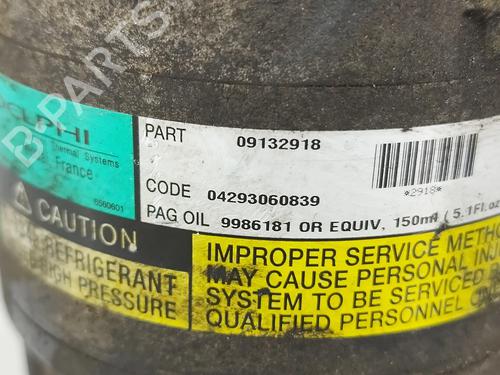 AC compressor OPEL CORSA C (X01) 1.2 (F08, F68) | BP33438102M34  - Image 5