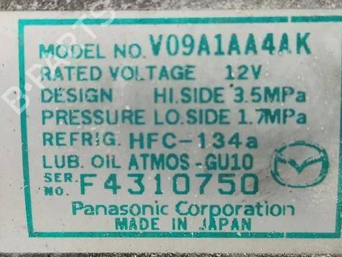 AC compressor MAZDA 2 (DE_, DH_) 1.3 (DE3FS) | BP33756758M34  - Image 7