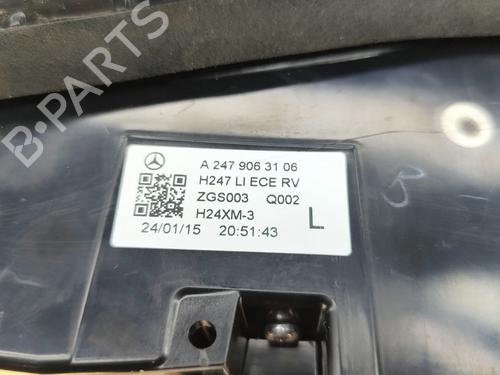Left tailgate light MERCEDES-BENZ GLA (H247) GLA 200 d (247.712) | BP33891948C79 - Image 5