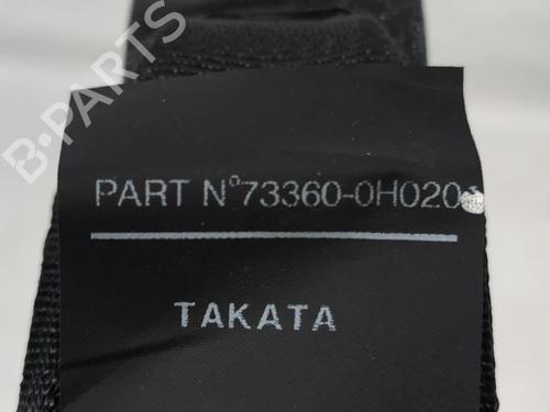 Rear right seatbelt PEUGEOT 108 1.0 VTi | BP33548979I28  - Image 7