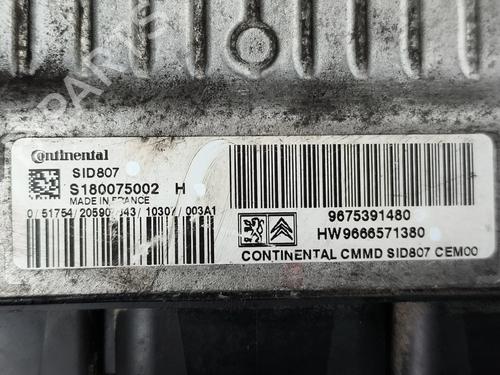 Engine control unit (ECU) CITROËN DS3 (SA_) 1.6 HDi 110 | BP34225673M57  - Image 10