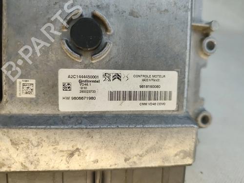 Engine control unit (ECU) PEUGEOT 2008 I (CU_) 1.2 THP 110 / PureTech 110 | BP34522296M57  - Image 5