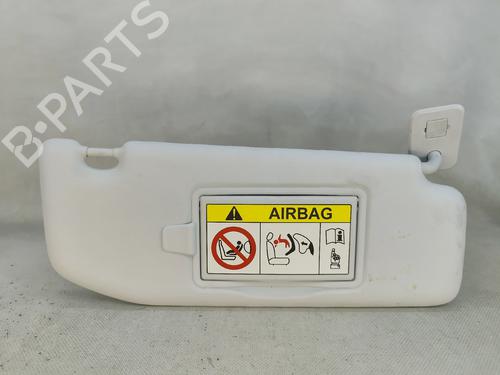 Used Right sun visor Right sun visor PEUGEOT 2008 I (CU_) 1.2 THP 110 / PureTech 110 (110 hp) 34522333 34522333