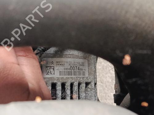 Used Alternator Alternator PEUGEOT 308 II (LB_, LP_, LW_, LH_, L3_) 1.2 THP 110 (110 hp) 34614292 34614292