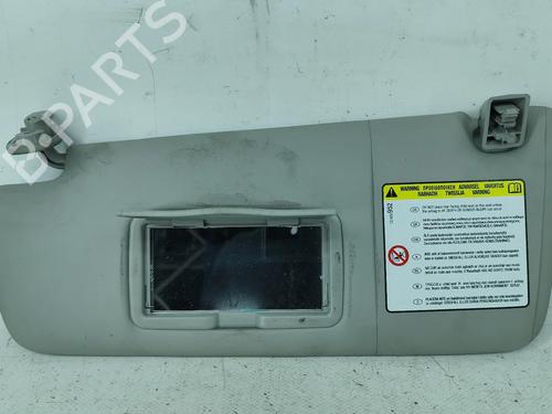 Left sun visor OPEL MERIVA B MPV (S10) 1.4 (75) | BP34436620I1 - Image 2