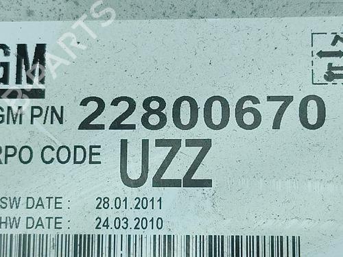 Radio OPEL MERIVA B MPV (S10) 1.4 (75) | BP34436615E6 - Image 7