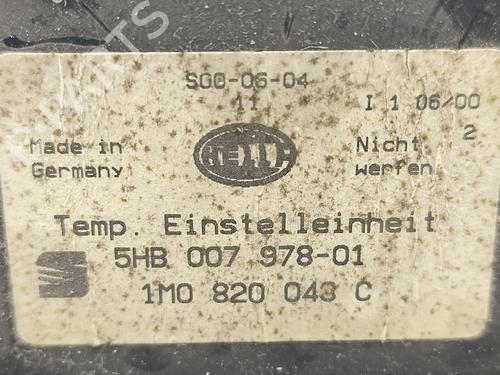 Climate control SEAT LEON (1M1) 1.9 TDI | BP34479390I5  - Image 7