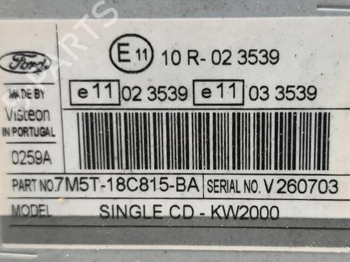 Radio FORD FOCUS II (DA_, HCP, DP) 1.6 TDCi | BP36113032E6 - Image 9