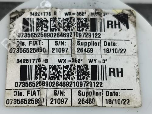Front right seatbelt FIAT 500 (312_) 1.0 Mild Hybrid (312.AYD1B) | BP36299471I25 - Image 12