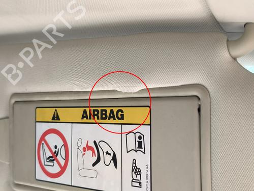 Right sun visor JAGUAR XJ (X351) 3.0 SDV6 | BP36410747I2 - Image 4