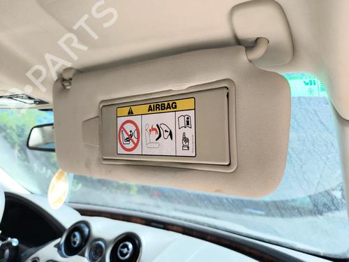 Right sun visor JAGUAR XJ (X351) 3.0 SDV6 | BP36410747I2 - Image 2