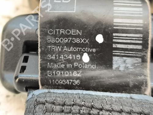 Rear right seatbelt CITROËN C4 CACTUS 1.6 BlueHDi 100 | BP37001501I28 - Image 7