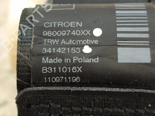 Rear left seatbelt CITROËN C4 CACTUS 1.6 BlueHDi 100 | BP37001502I29 - Image 7