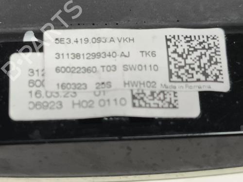 Steering wheel SKODA SCALA (NW1) 1.0 TSI | BP37002134C49 - Image 6