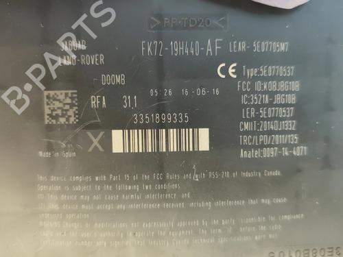 Electronic module LAND ROVER RANGE ROVER EVOQUE (L538) 2.0 D 4x4 | BP37001901M83 - Image 5