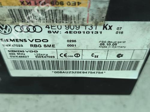 Lights ECU AUDI A8 D3 (4E2, 4E8) 4.0 TDI quattro | BP37180142M55 - Image 5