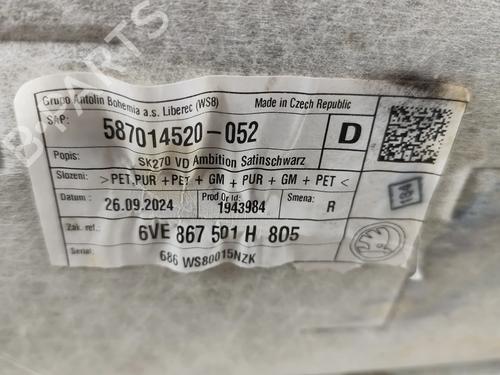 Interiør tag SKODA FABIA IV (PJ3) 1.0 TSI | BP37220278I12 - Image 3