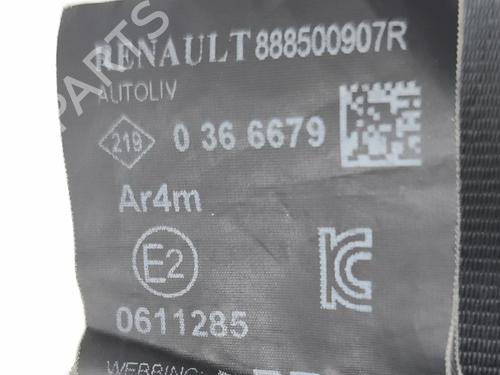 Rear center seatbelt RENAULT ZOE (BFM_) ZOE (BFMD) | BP37244358I27 - Image 7