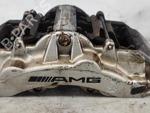 Used Left front brake caliper Left front brake caliper MERCEDES-BENZ SL (R230) 55 AMG Kompressor (230.474) (500 hp) 37431074 37431074