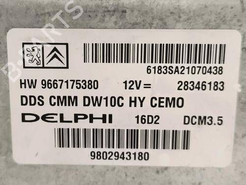 Engine control unit (ECU) PEUGEOT 508 SW I (8E_) 2.0 HDi RXH Hybrid4 | BP37463302M57  - Image 10