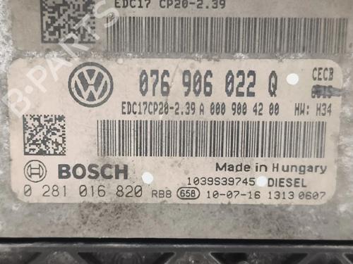Engine control unit (ECU) VW CRAFTER 30-50 Platform/Chassis (2F_) 2.5 TDI | BP37478275M57 - Image 9