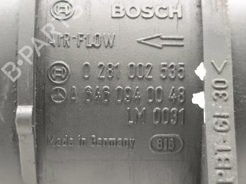 Mass air flow sensor MERCEDES-BENZ C-CLASS T-Model (S204) C 220 CDI (204.208) | BP37606914M95 - Image 9