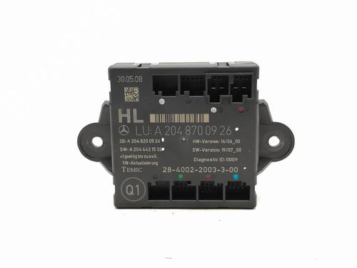 Used Electronic module Electronic module MERCEDES-BENZ C-CLASS T-Model (S204) C 220 CDI (204.208) (170 hp) 37721063 37721063