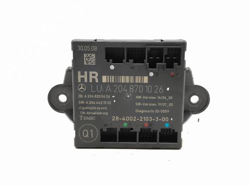 Used Electronic module Electronic module MERCEDES-BENZ C-CLASS T-Model (S204) C 220 CDI (204.208) (170 hp) 37721062 37721062