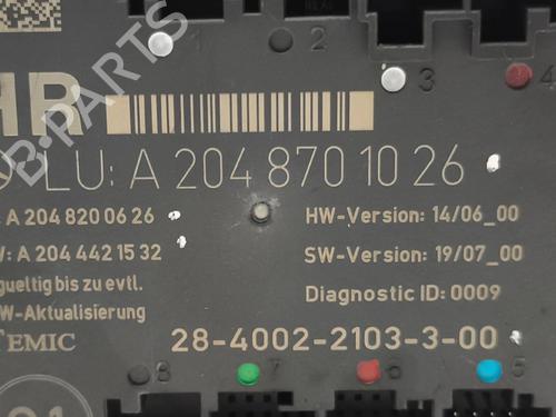 Electronic module MERCEDES-BENZ C-CLASS T-Model (S204) C 220 CDI (204.208) | BP37721062M83 - Image 7
