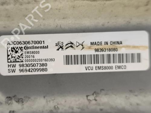 Engine control unit (ECU) DS DS 7 Crossback (J4_, JR_, JC_) E-TENSE 4x4 (J45GBU) | BP37726512M57 - Image 8