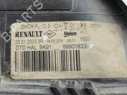 Right headlight RENAULT LAGUNA III (BT0/1) 1.5 dCi (BT00, BT0A, BT0T, BT1J) | BP38067219C29 - Image 10