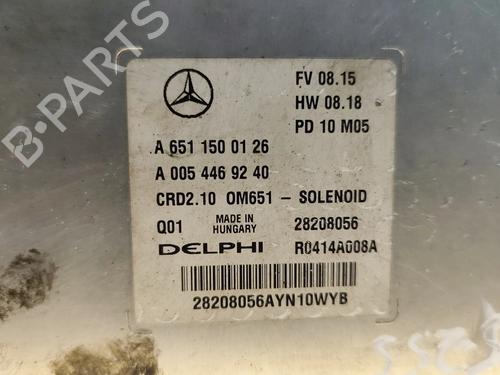 Engine control unit (ECU) MERCEDES-BENZ C-CLASS (W204) C 180 CDI (204.000) | BP38170705M57  - Image 5