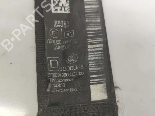 Front right seatbelt CITROËN DS3 (SA_) 1.6 HDi 90 | BP38200520I25 - Image 5