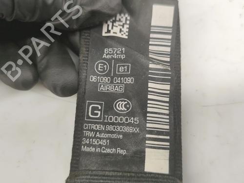 Front left seatbelt CITROËN DS3 (SA_) 1.6 HDi 90 | BP38200521I26  - Image 5