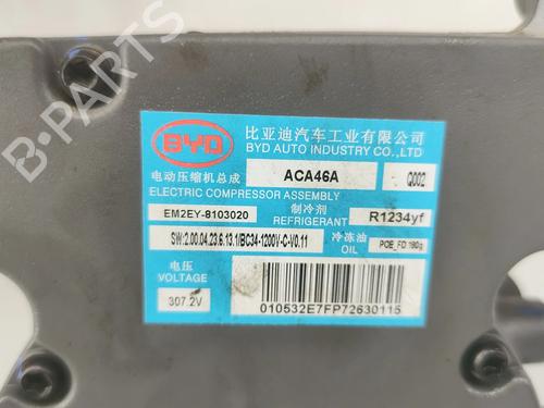 AC compressor BYD DOLPHIN EV | BP38337711M34 - Image 5