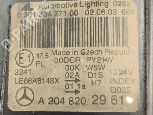Left headlight MERCEDES-BENZ C-CLASS T-Model (S204) C 220 CDI (204.208) | BP38652625C28  - Image 8