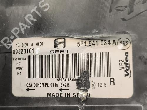 Right headlight SEAT LEON (1P1) 1.9 TDI | BP38225461C29 - Image 8