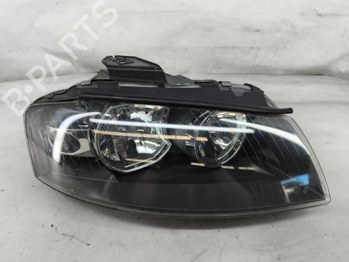 right-headlight-audi-a3-8p1-2003-2004-2005-2006-2007-2008-2009-2010-2011-2012-2013-38604754 main image