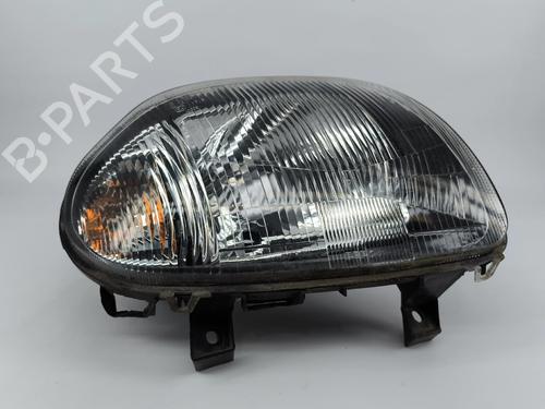 Used Right headlight Right headlight RENAULT CLIO II (BB_, CB_) 1.2 (BB0A, BB0F, BB10, BB1K, BB28, BB2D, BB2H, CB0A,... (58 hp) 38962608 38962608