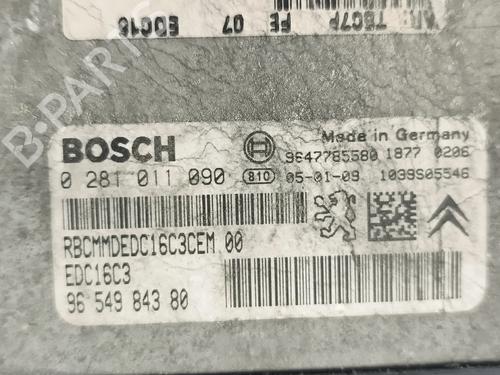 Engine control unit (ECU) PEUGEOT 307 Break (3E) 1.4 HDi | BP39003122M57 - Image 8