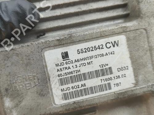 Engine control unit (ECU) OPEL ASTRA H (A04) 1.3 CDTI (L48) | BP39050029M57 - Image 5