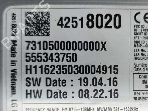 Radio OPEL CORSA E (X15) 1.4 (08, 68) | BP39097848E6 - Image 11